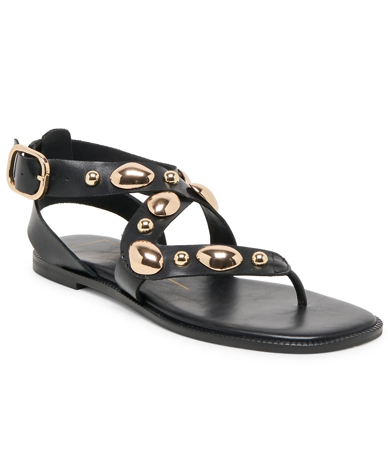 Dolce Vita Women's Jayde Embellished Gladiator Flat Sandals