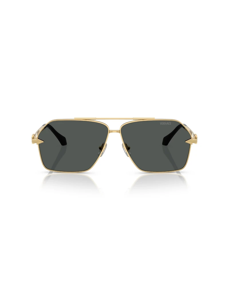 Versace Men's Square Sunglasses, VE2284