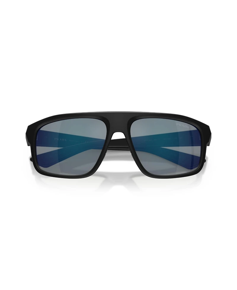 Prada Linea Rossa Men's Geometric Sunglasses, Ps B02S