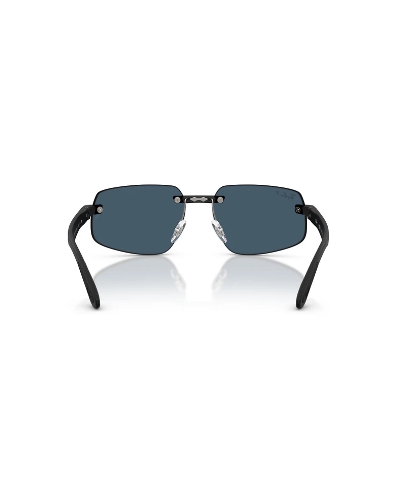 Ray-Ban Unisex Polarized Sunglasses, RB4475CH
