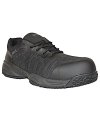 Hoss Boot Company Men's Spadix Men s Composite Toe Athletic Work Shoe Slip Resistant Eh Safety