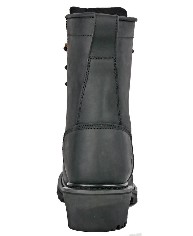 Hoss Boot Company Men's Cross-Cut Logger Composite-Toe Work Boots