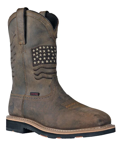 Hoss Boot Company Men's Rushmore Soft Toe Puncture Resistant Work