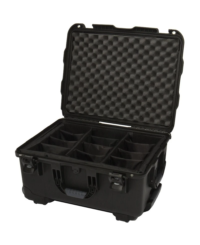 Nanuk Wheeled Series 950 Lightweight Nk-7 Resin Waterproof Protective Rolling Case with Padded Dividers, Black
