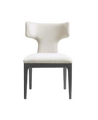 Eloria Chenille Upholstered Dining Side Chairs, Set of 2