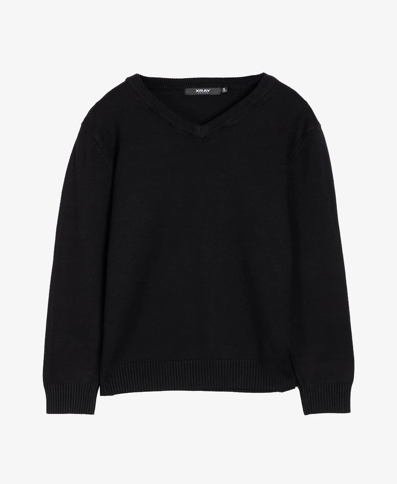 Xray Boy's Basic V-Neck Sweater