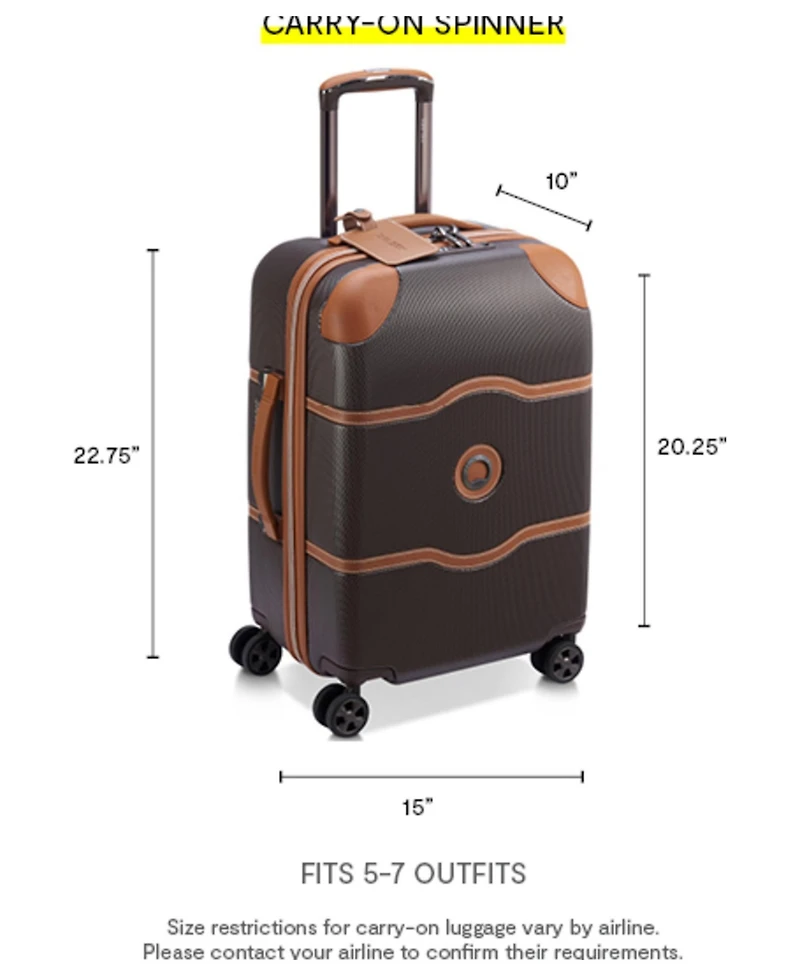 Delsey Chatelet Air 2.0 23" Carry-On Spinner