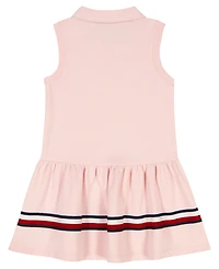 Tommy Hilfiger Girls' 4-6X Sleeveless Union Polo Dress