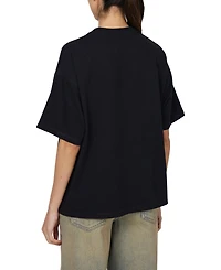 Good For Nothing Women's Funk Oversized T-shirt.