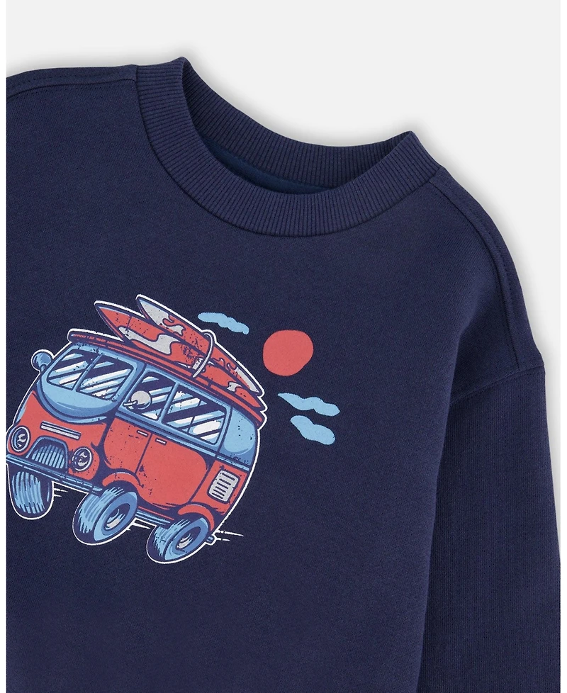 Deux par Toddler Boys French Terry Sweatshirt