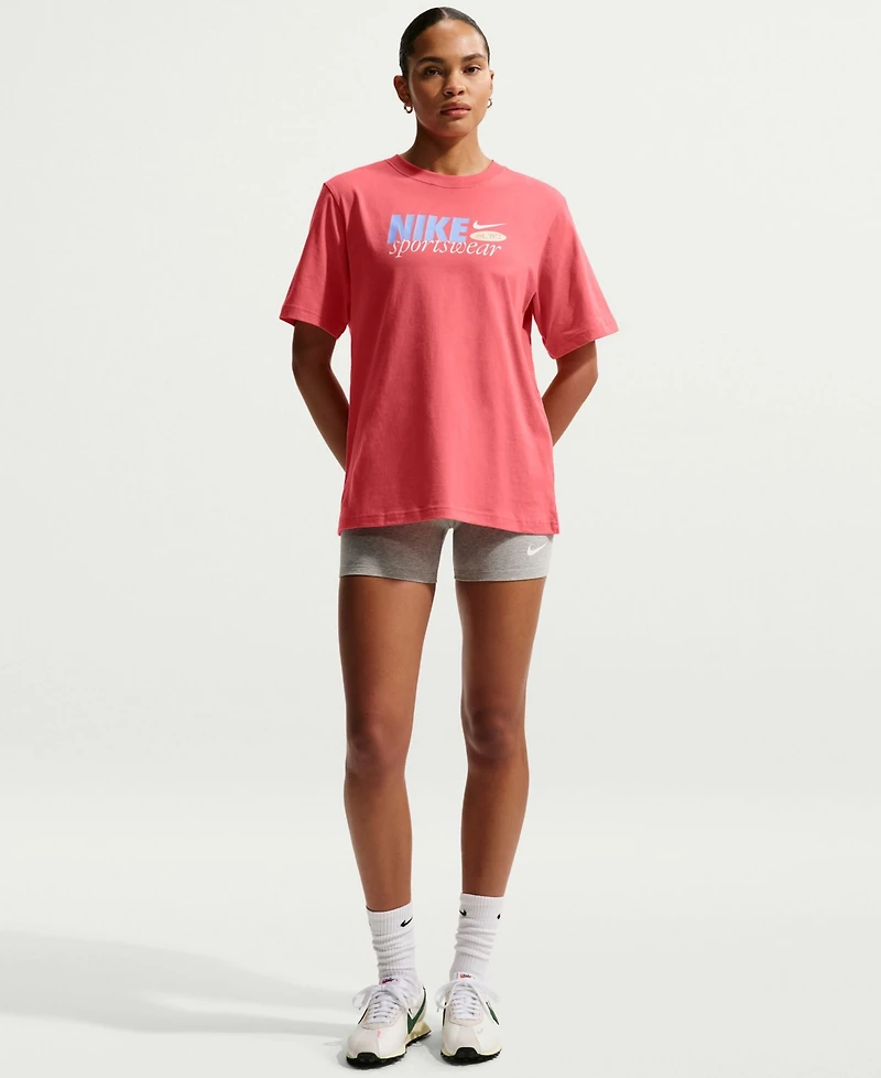 Nike Women's Loose-Fit Crew Neck T-Shirt
