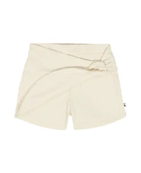 Calvin Klein Girls' 7-16 Elastic Waistband Wrap Skort