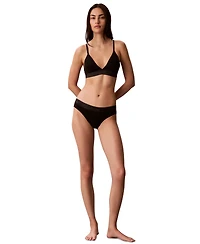 Calvin Klein Icon Cotton Modal Metallic Logo Band Bikini Panty