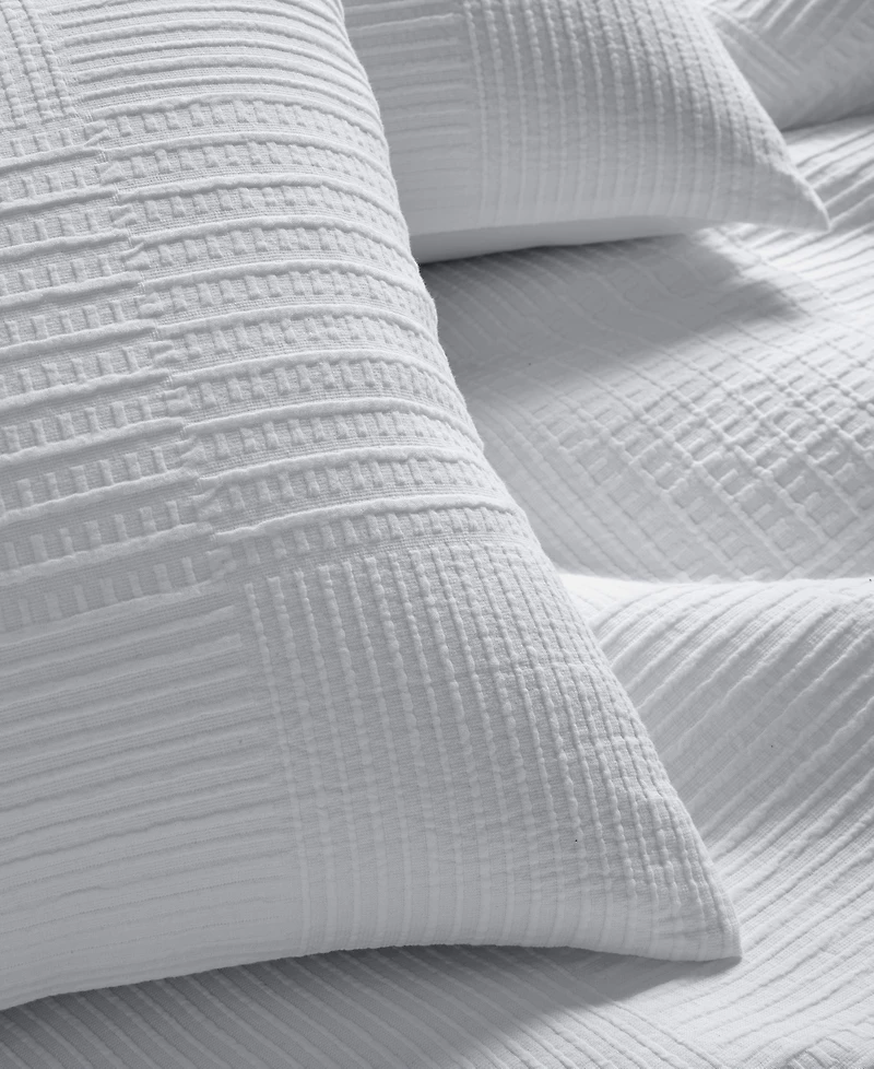 Oake Wicker Weave 3-Pc. Comforter Set, Full/Queen, Macy's Exclusive