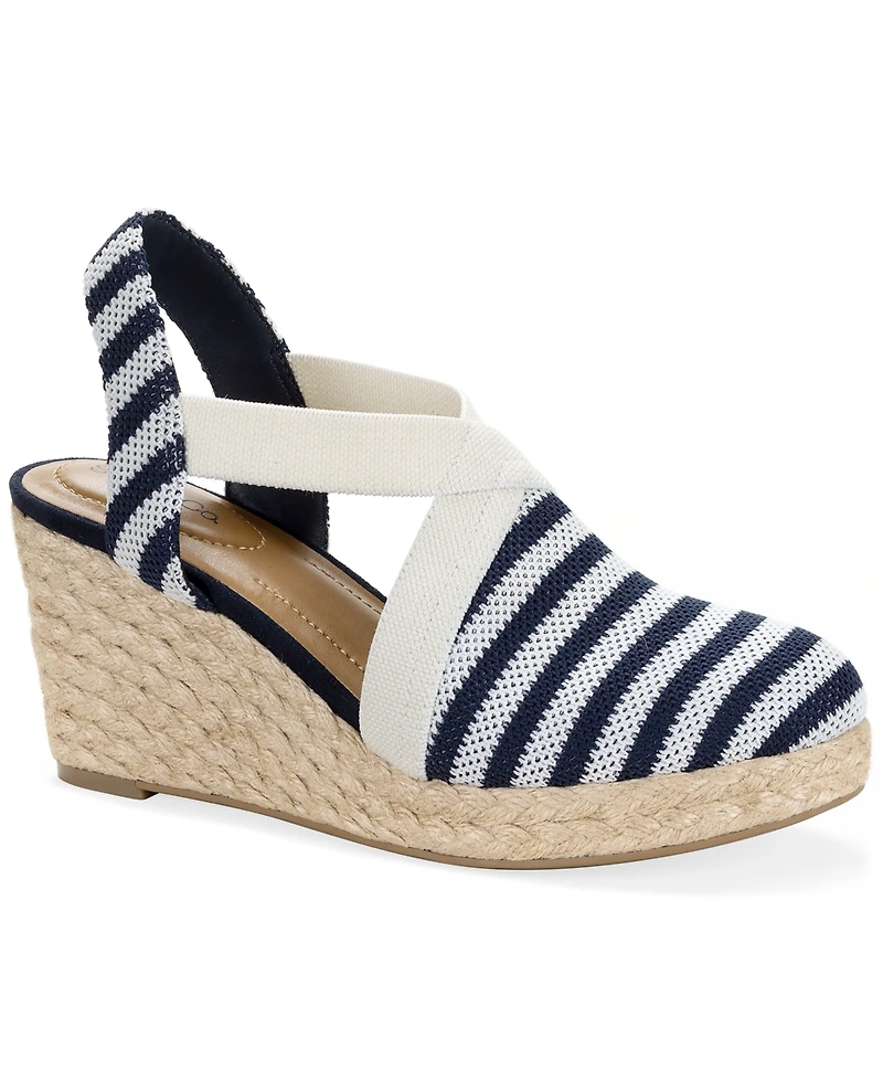Style & Co Women's Siennaa Closed Toe Wedge Espadrilles, Macy's Exclusive