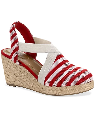 Style & Co Women's Siennaa Closed Toe Wedge Espadrilles, Macy's Exclusive