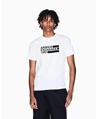 A|X Armani Exchange Men's Short Sleeve Logo T-Shirt