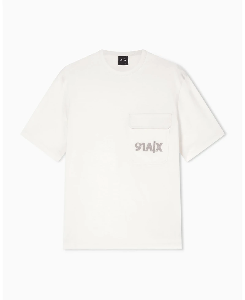 A|X Armani Exchange Men's Short Sleeve Pocket T-Shirt