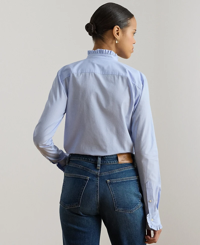 Lauren Ralph Petite Duvisa Long-Sleeve Shirt