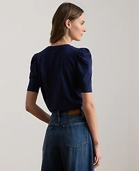 Lauren Ralph Petite Crewneck Top