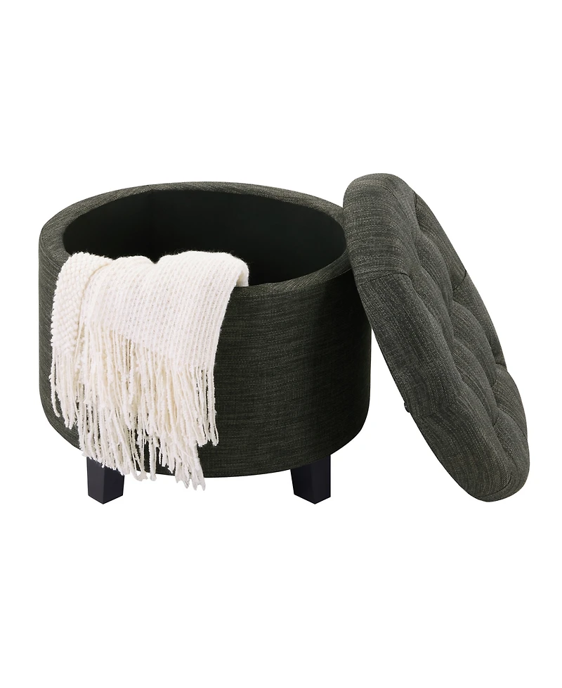 Convenience Concepts Designs4Comfort Round Ottoman