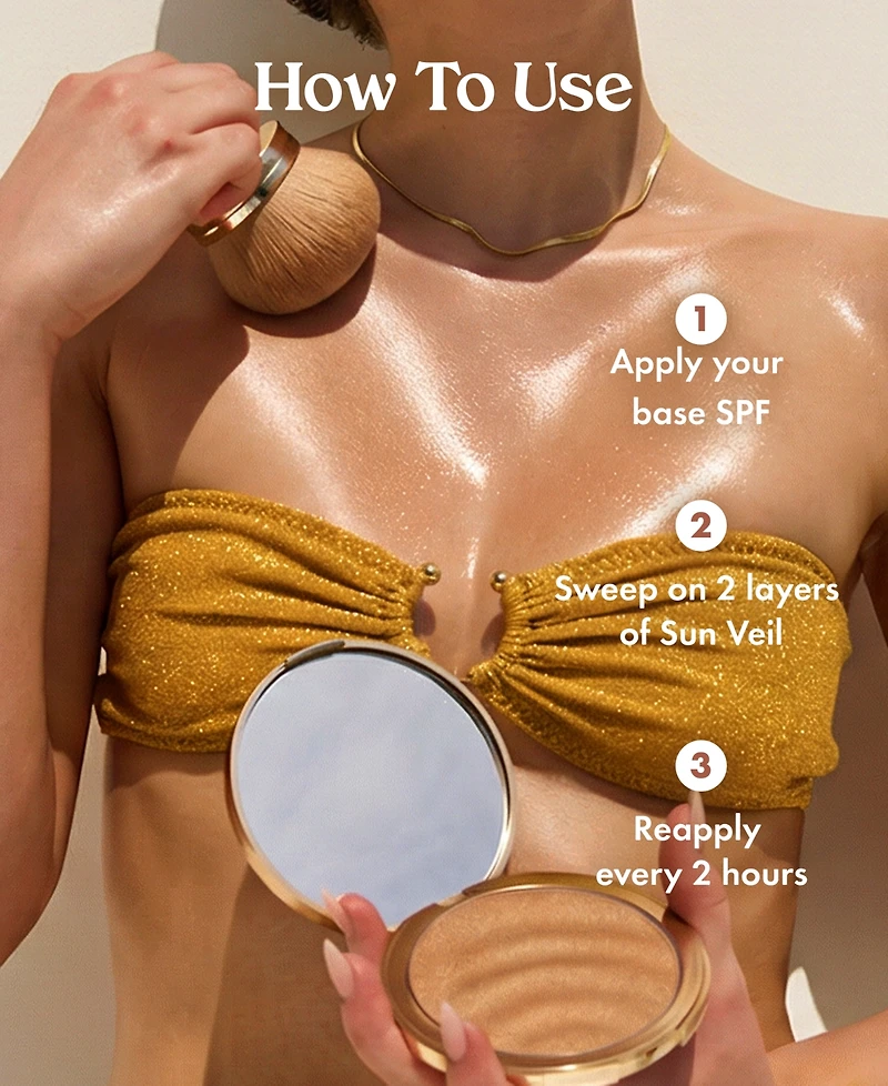 Kopari Beauty Sun Veil Illuminating Sunscreen Spf 30, 0.63 oz.