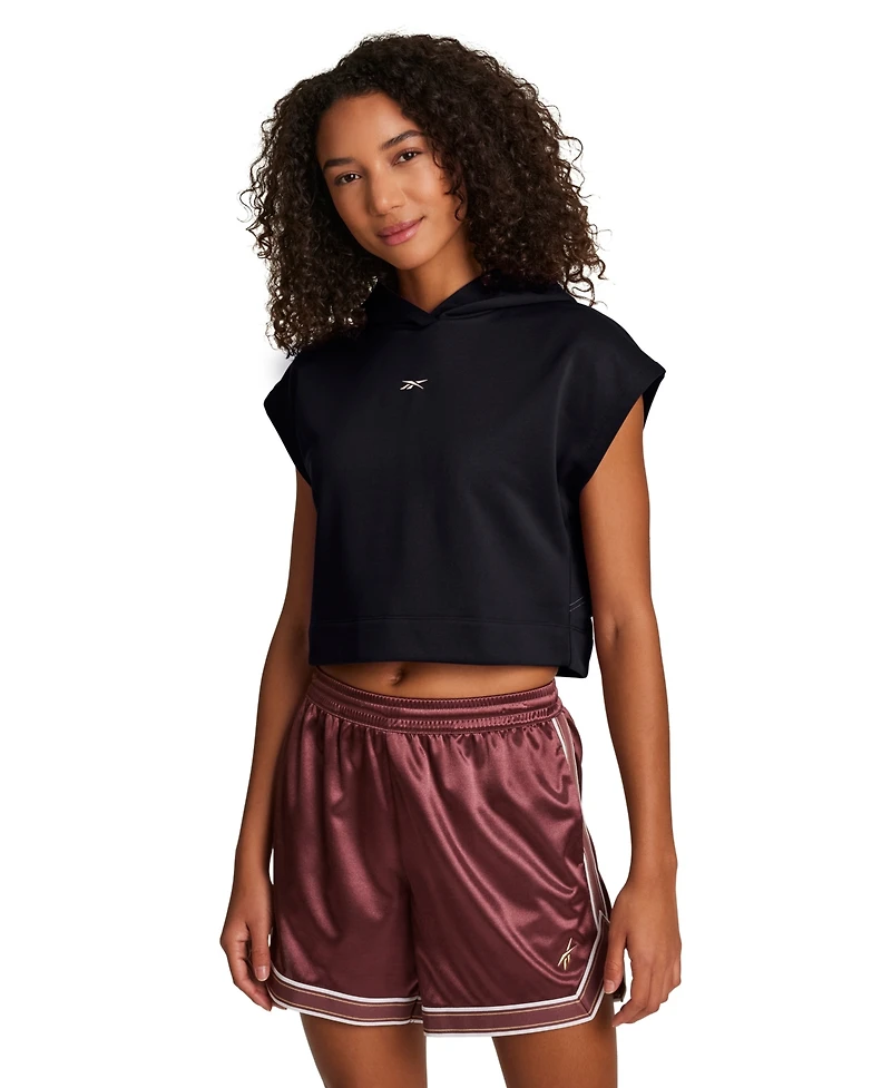Reebok Women's Basketball Stitch Pull-On Hoodie