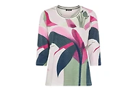 Olsen Women's Graphic Floral T-Shirt