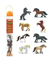 Safari Ltd. 8 Miniature Pony Figurines