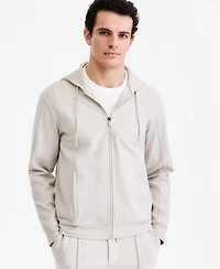 Alfani Men's Long-Sleeve Alfatech Full-Zip Hoodie, Macy's Exclusive