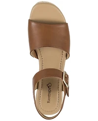 Baretraps Women's Tamie Round Toe Wedge Sandals