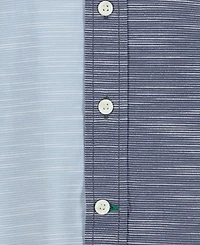 Tommy Hilfiger Toddler Boys' 2T-7 Textured Party Short-Sleeve Woven Shirt