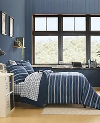 Nautica Mariners Line Reversible 7-Pc. Comforter Set