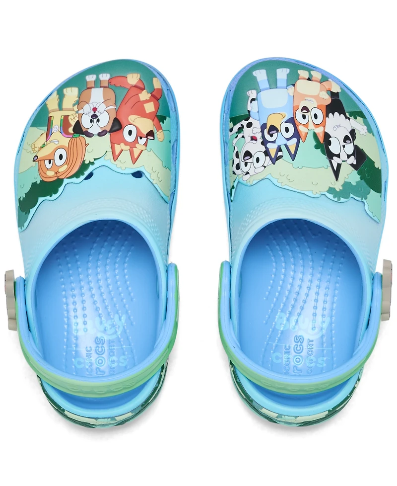 Crocs x Bluey Little Kids Classic Clogs from Finish Line