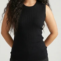 Universal Standard Plus Savvy Fine Knit Sweater Shell