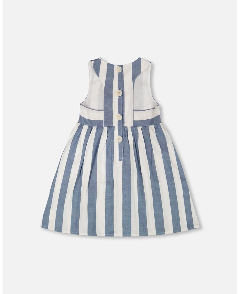 Deux par Girl Sleeveless Dress Stripes - Child