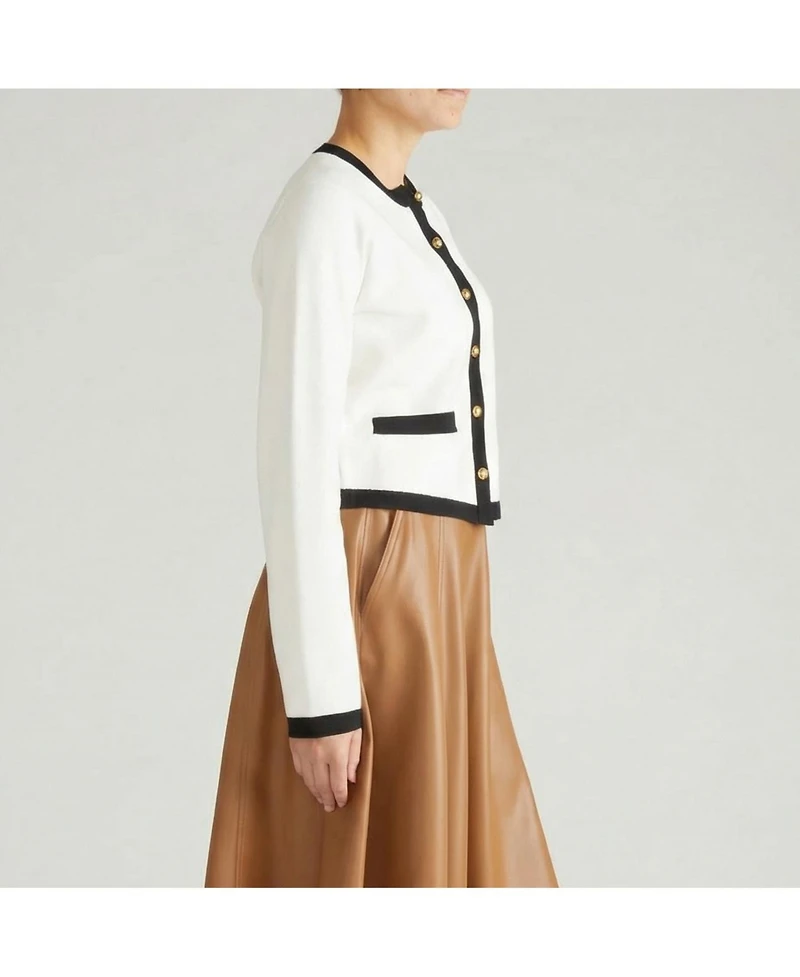 Universal Standard Plus Gabrielle Button-Front Cardigan