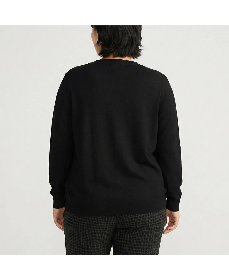 Universal Standard Plus Savvy Fine Knit Cardigan