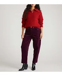 Universal Standard Women's Dakota Twisted Leg Corduroy Pants