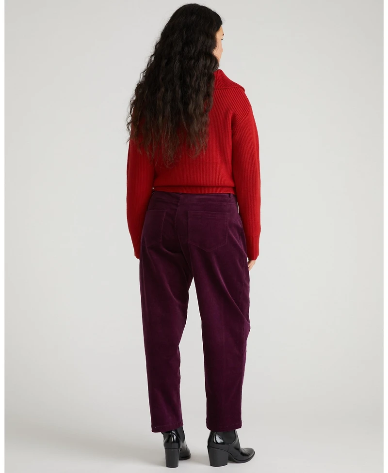 Universal Standard Women's Dakota Twisted Leg Corduroy Pants