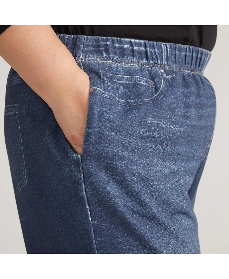 Universal Standard Plus Wide Leg Sweatpant Jeans