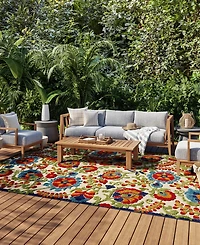 Nourison Home Aloha ALH17 7'10" x 10'6"Outdoor Area Rug
