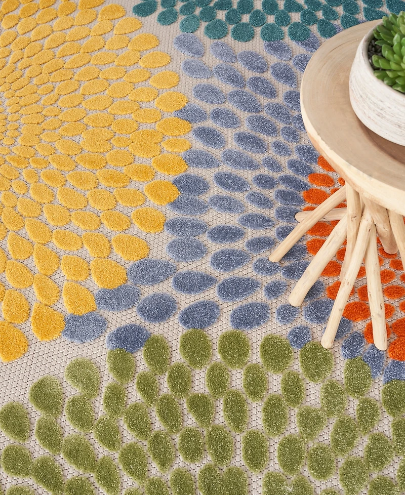 Nourison Home Aloha ALH29 7'10"x7'10" Round Area Rug