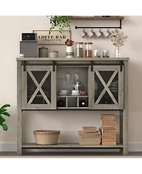 gaomon Wine Bar Cabinet with Storage