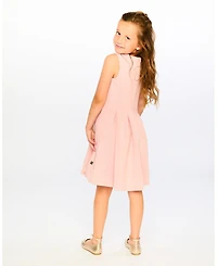 Deux par Toddler Girls Sleeveless Neoprene Dress