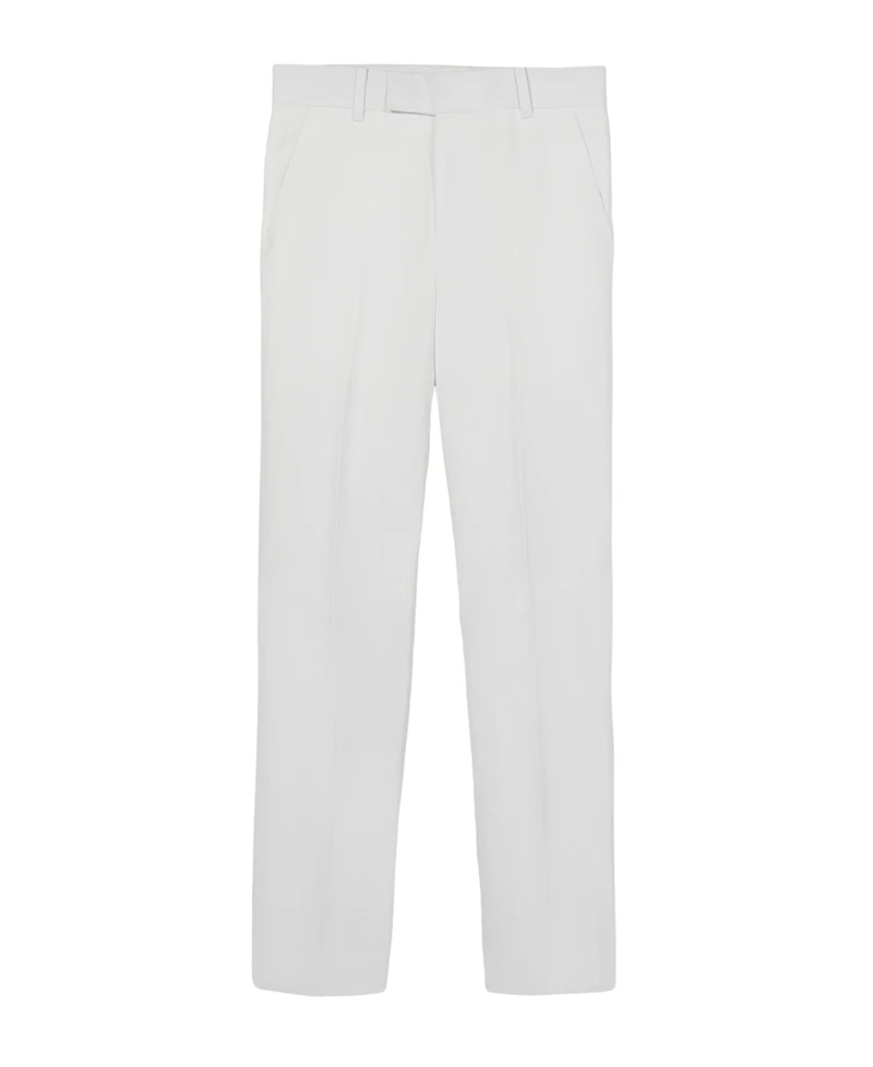 Calvin Klein Boys' 8-20 Tri-Blend Zip Closure Linen Suit Pants