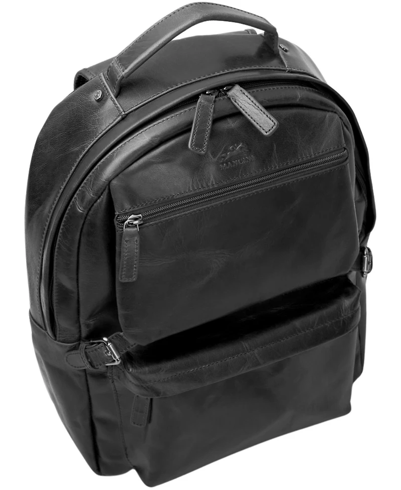 Mancini Men's Zippered Backpack