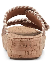 Earth Women's Sprinti Round Toe Platform Footbed Sandals