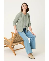 Olsen Women's Collarless Jacket