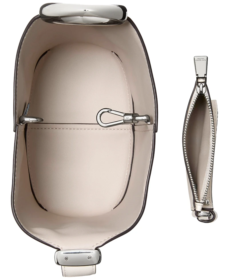 kate spade new york Halo Mini Smooth Leather Bucket Bag